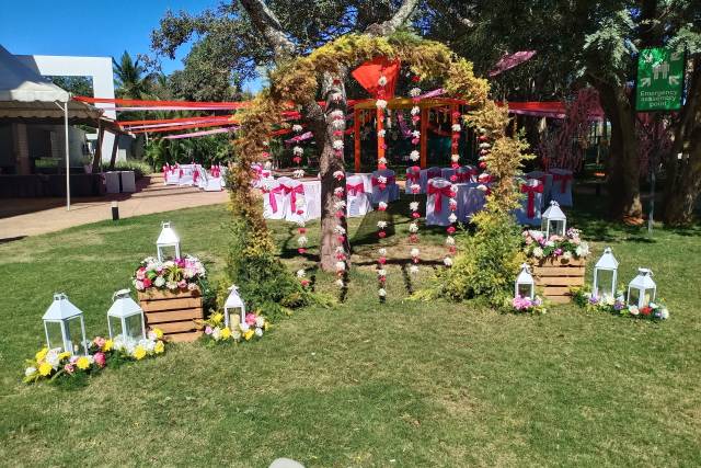 Lawn wedding
