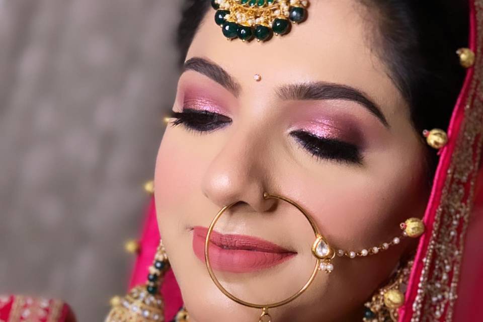 Bridal makeup