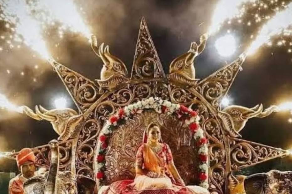 Bride's entry