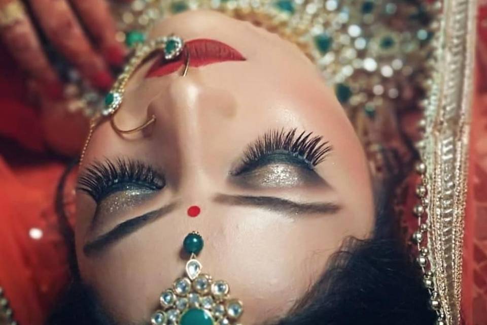 Bridal makeup