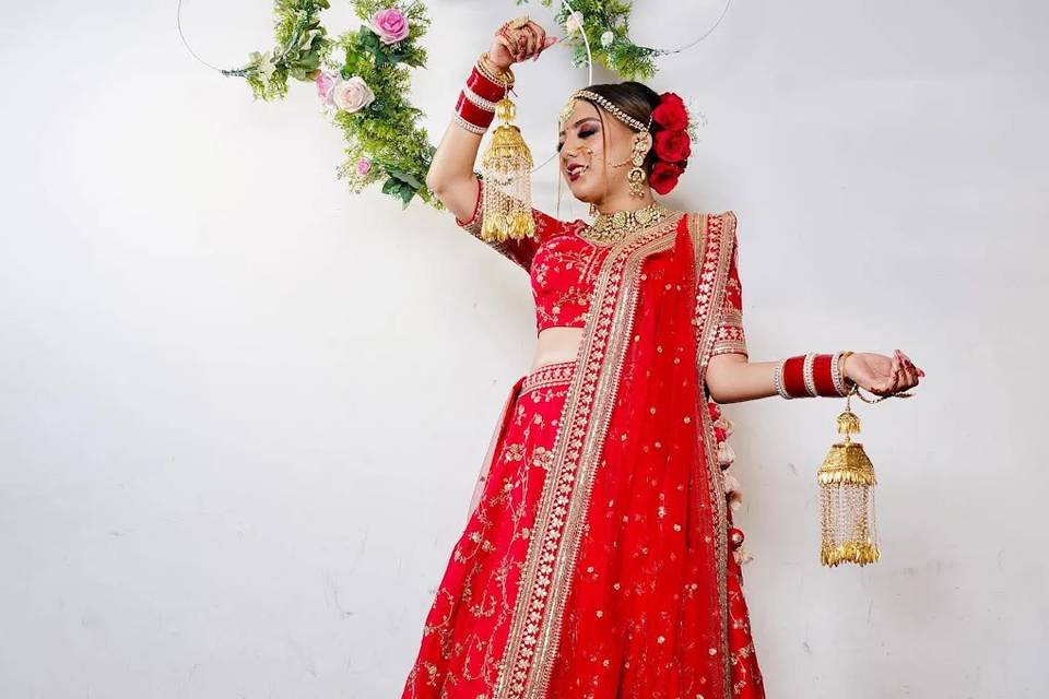Bridal makeup