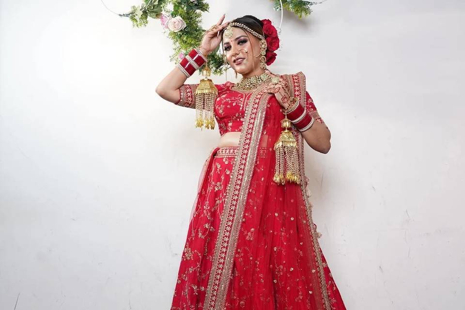 Bridal makeup
