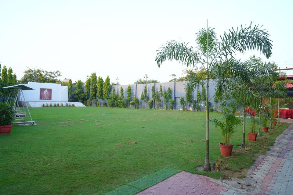 Lawn area