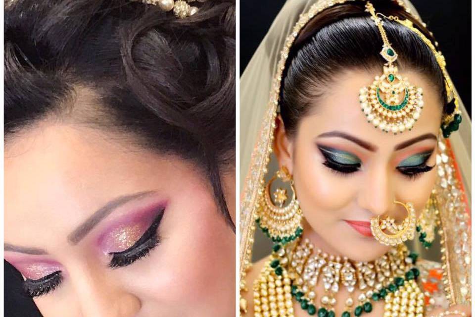 Bridal makeup