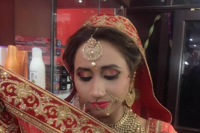 Bridal makeup