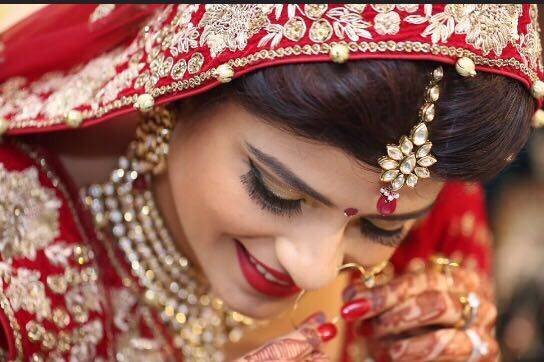 Bridal makeup