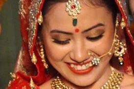 Bridal makeup