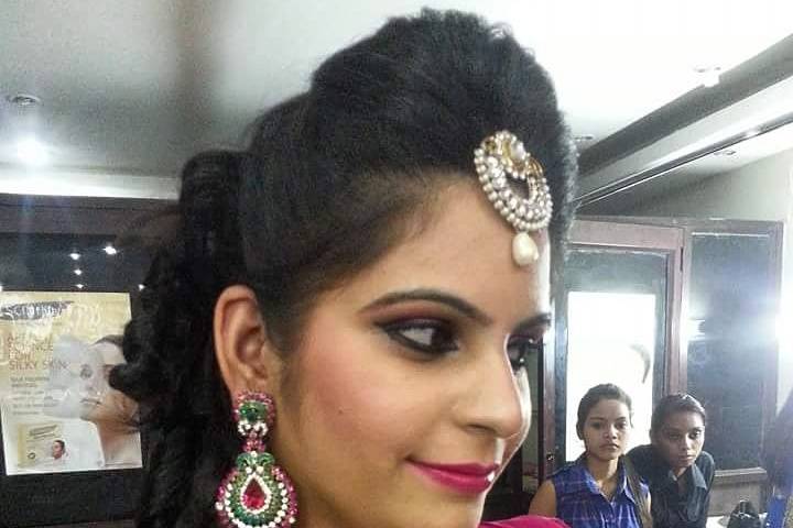 Bridal makeup