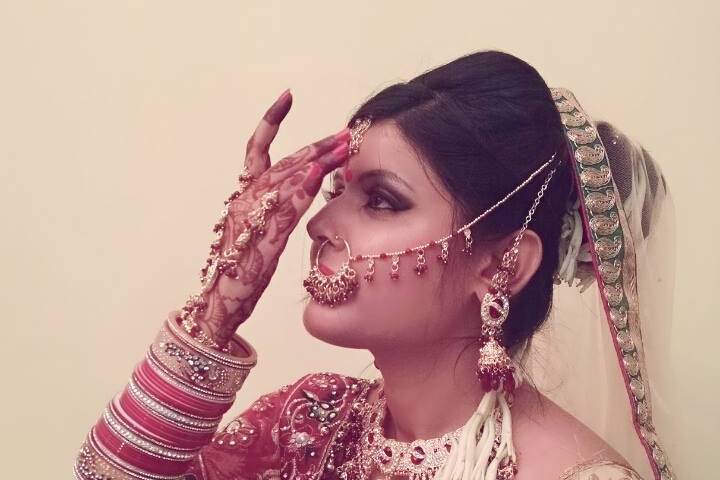 Bridal makeup