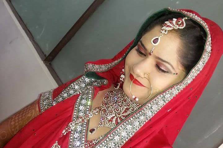 Bridal makeup