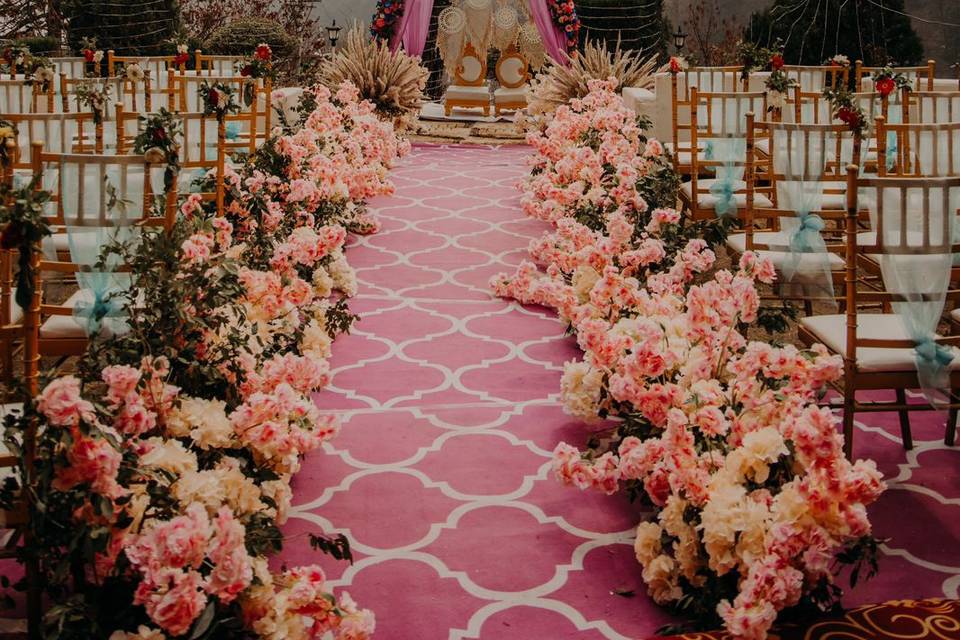 Hill side Mandap