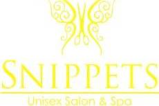 Snippets Unisex Salon & Spa Logo
