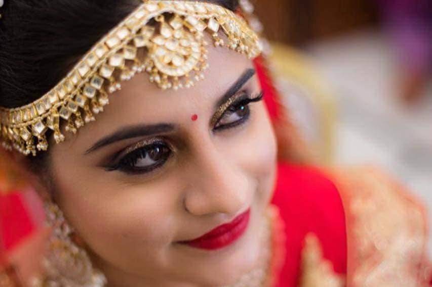 Bridal makeup