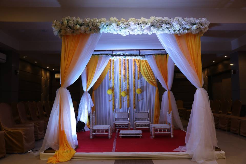 Haldi ceremony decor