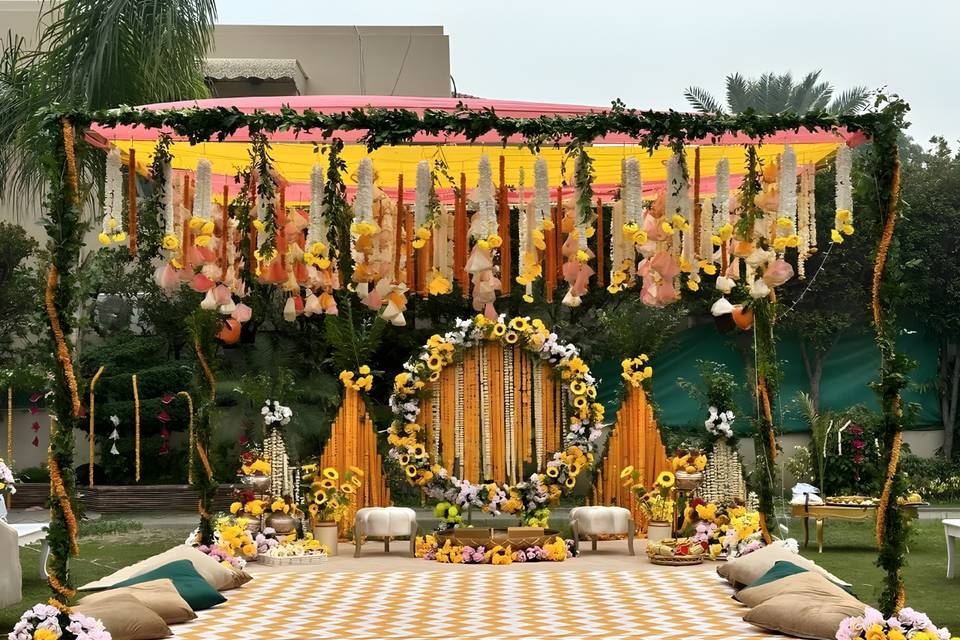 Haldi decor