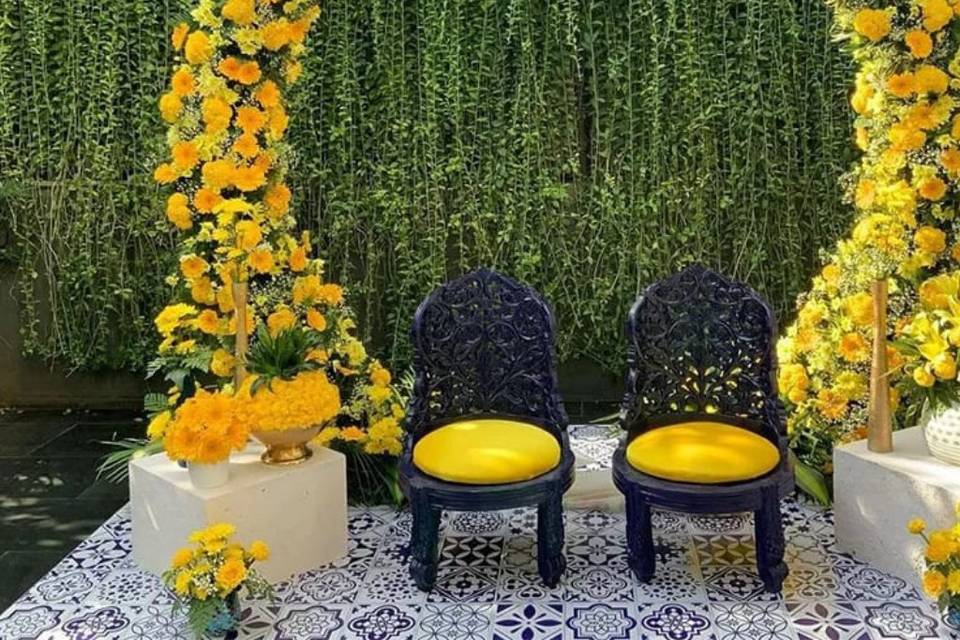 Haldi decor