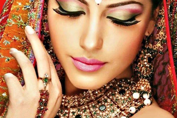 Bridal makeup