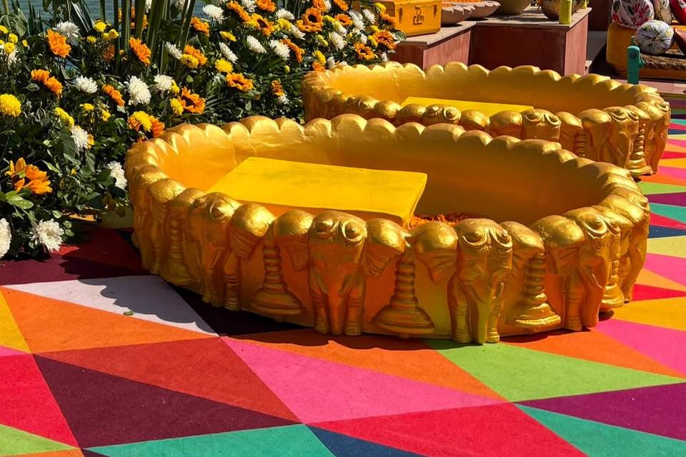 Haldi decor