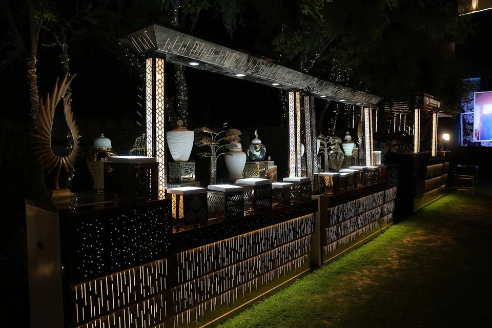 Catering setup