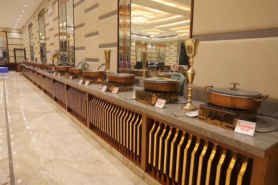 Catering setup