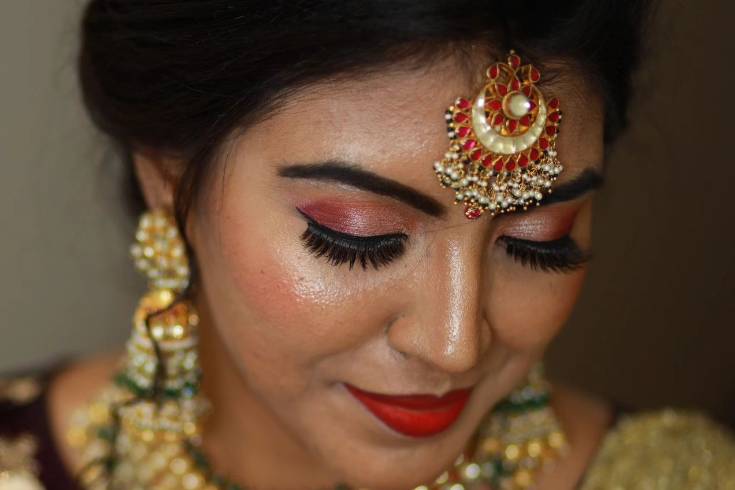 Bridal makeup