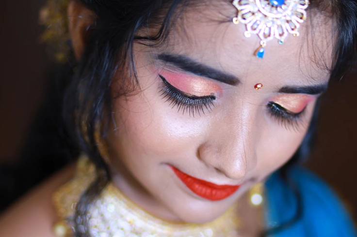 Bridal makeup