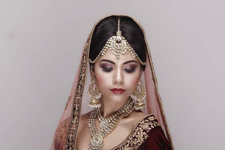 Bridal makeup