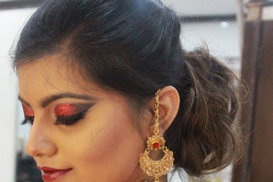 Bridal makeup