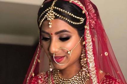 Bridal makeup