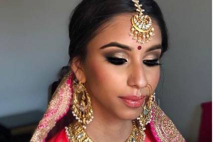 Bridal makeup