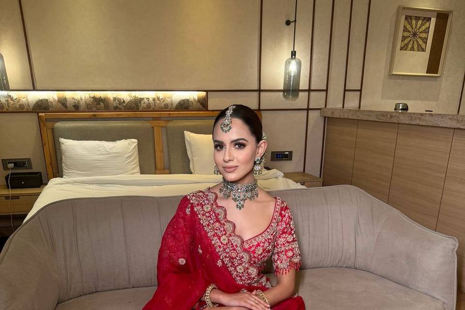 Bridal makeup