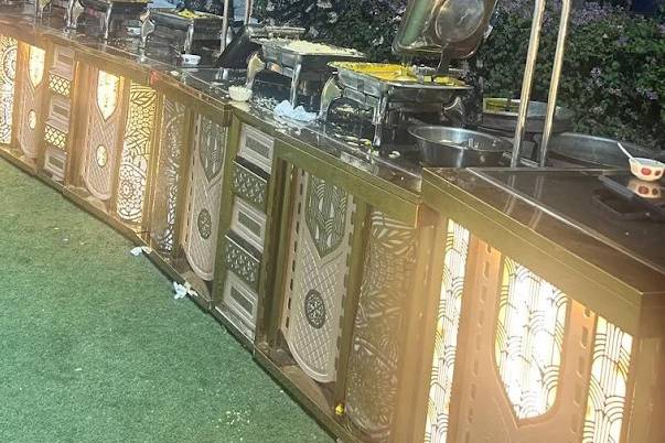Catering setup