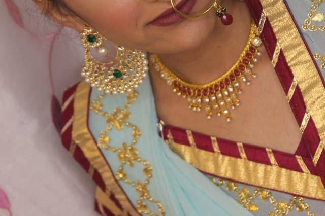 Bridal makeup