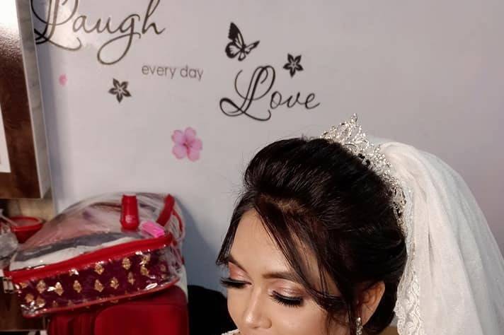 Bridal makeup