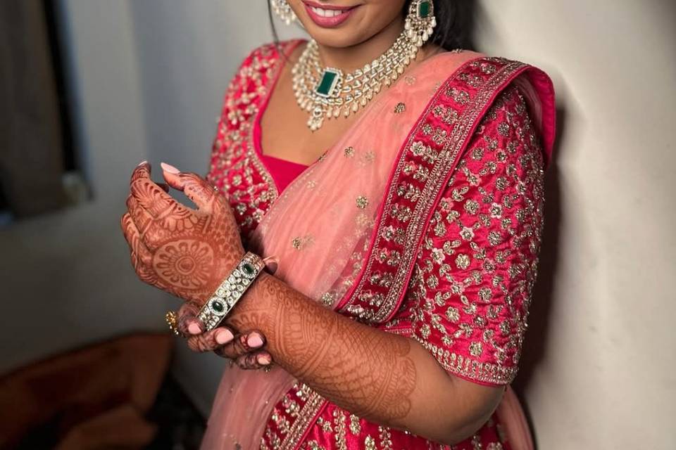 Bridal makeup