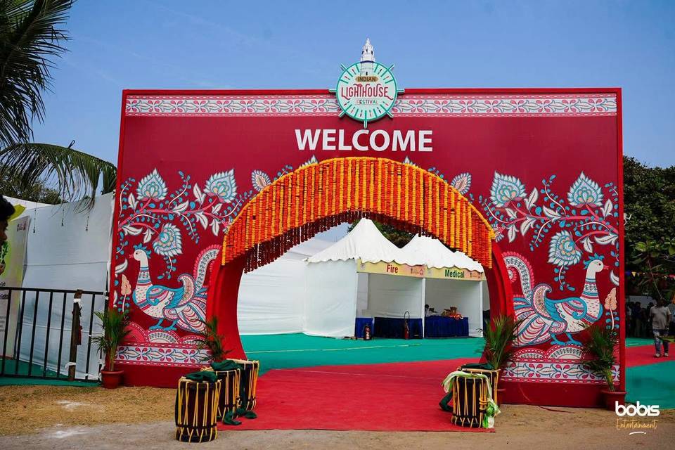 Entrance decor