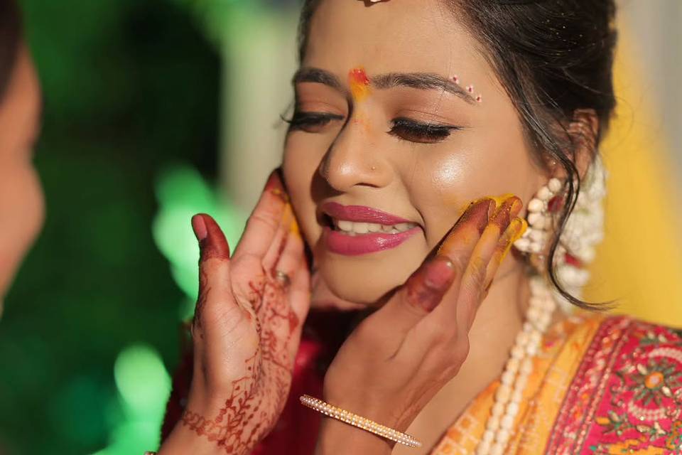 Bridal makeup