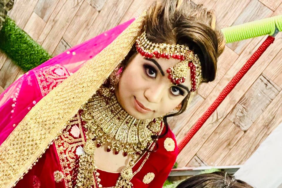 Bridal makeup