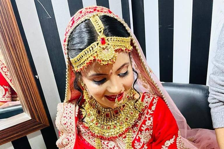 Bridal makeup