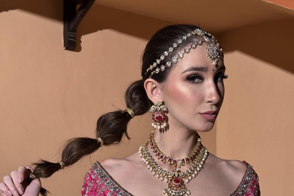 Bridal makeup