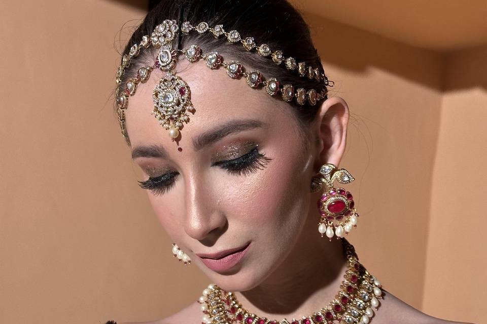 Bridal makeup