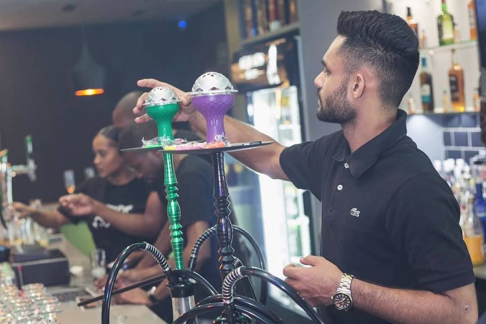 Hookah setup