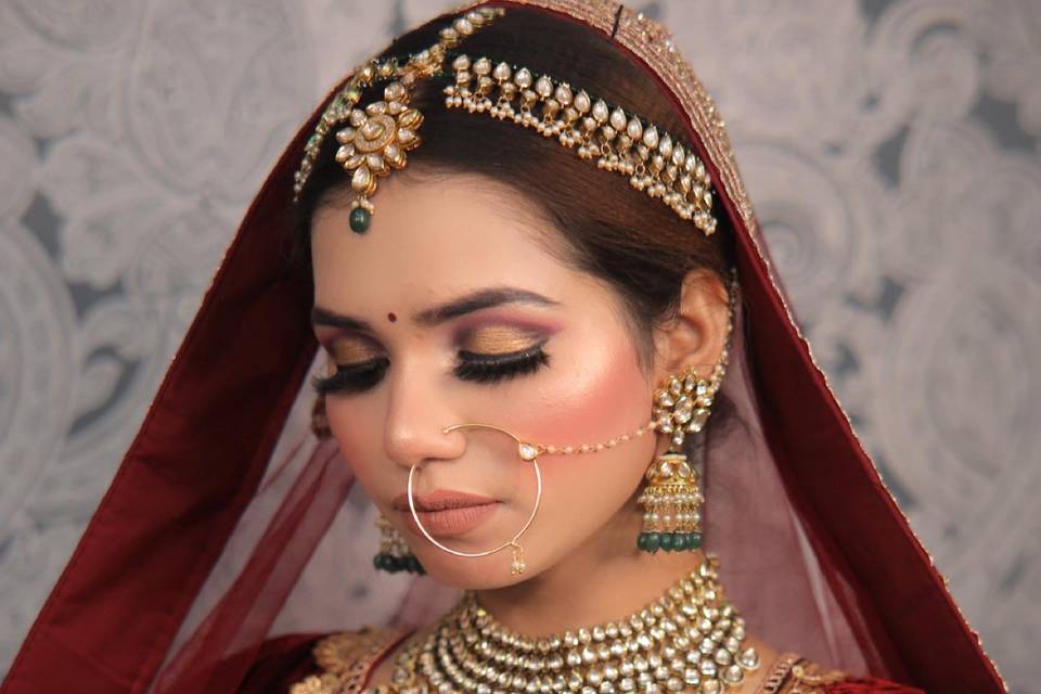 Bridal makeup