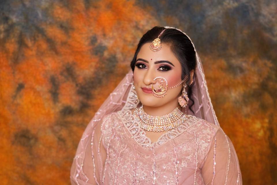 Bridal makeup