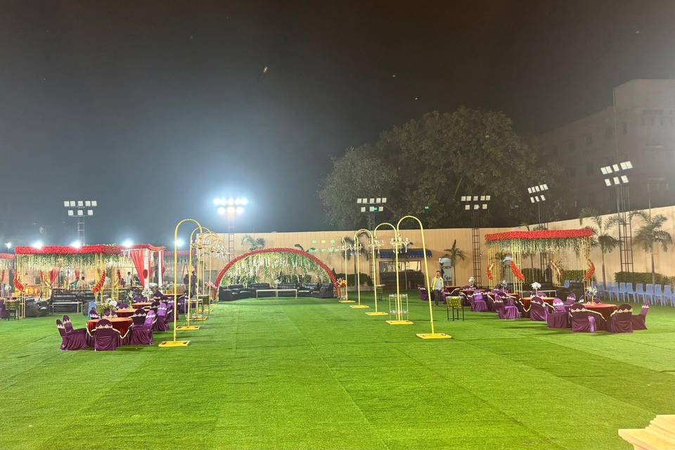Lawn area