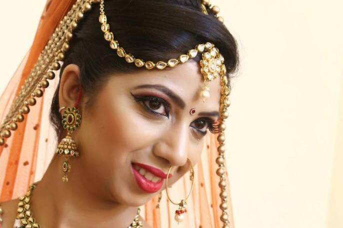 Bridal makeup