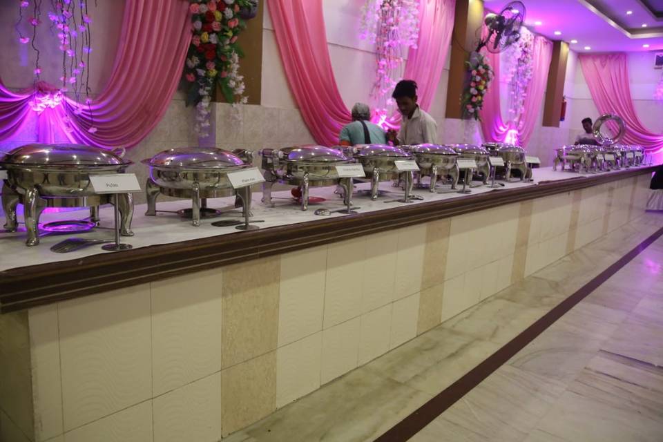 Catering setup