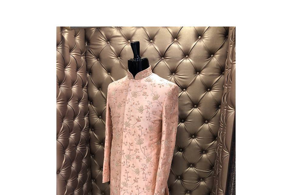 Pastel Sherwani