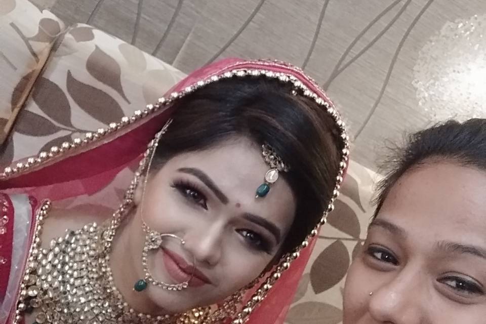 Bridal makeup