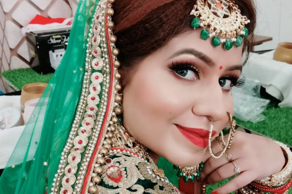 Bridal makeup